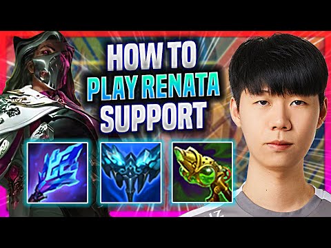 LEARN HOW TO PLAY RENATA SUPPORT LIKE A PRO! - KT Lehends Plays Renata Support vs Nautilus! |