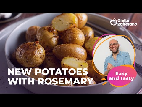 NEW POTATOES with ROSEMARY😍✨ -  so TASTY and super AROMATIC