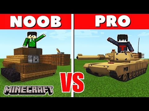 TankDemic - Minecraft - ESONI VS TankDemic | NOOB VS PRO : TANK BATTLE in Minecraft PE! 😂 ( Tagalog )