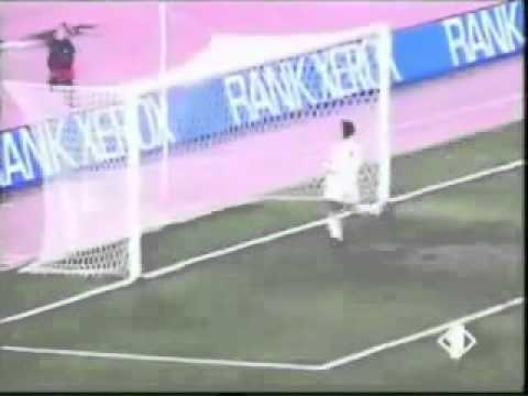 Claudio Caniggia scored againts AC Milan (AC Milan vs AC Roma)