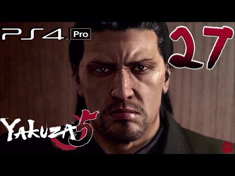 Yakuza 5 HD Remaster (PS4 PRO) Gameplay Walkthrough PT 27 - (Tatsuo Shinada) Ch.4: Fleeting Triumph