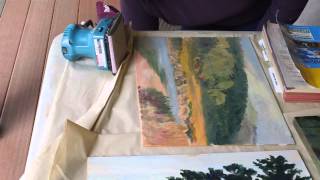 Re-purposing Old Canvases - Michele Hausman