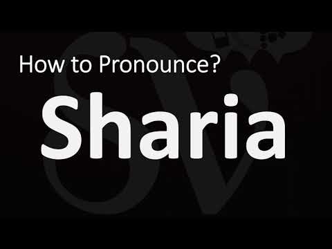How to Pronounce Sharia Law? (CORRECTLY)