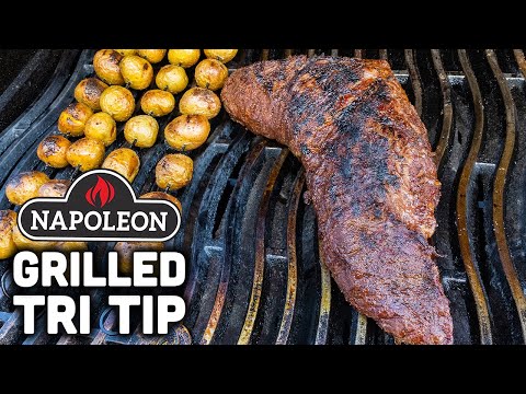 Grilled Tri Tip and Potatoes on the Napoleon Phantom...