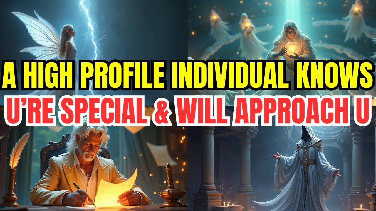 CHOSEN ONES, U CAUGHT THE EYE OF A HIGH-PROFILE INDIVIDUAL—HE KNOWS U'RE SPECIAL & HE'LL APPROACH U!