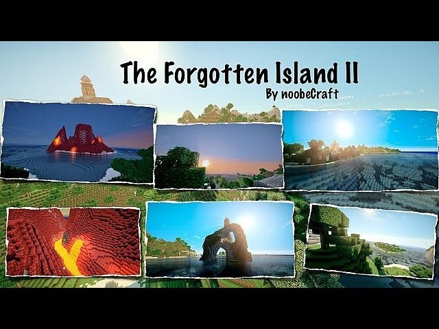 The Forgotten Island II (survival map) Minecraft Map