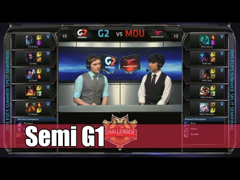 Gamers 2 vs Mousesports | Game 1 Semi Finals S5 EUCS Summer 2015 | G2 vs MOU G1 Semi EUCS
