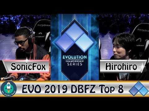 DBFZ EVO 2019 - Top 8｜Hirohiro vs FOX SonicFox