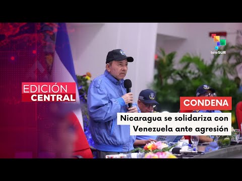 Co-President Daniel Ortega denounces terrorist aggression by the U.S.