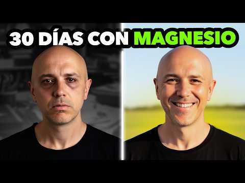¡MAGNESIO DIARIO! Esto Pasa En Tu CUERPO Cuando Consumes MAGNESIO Por 30 DÍAS