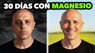 ¡MAGNESIO DIARIO! Esto Pasa En Tu CUERPO Cuando Consumes MAGNESIO Por 30 DÍAS
