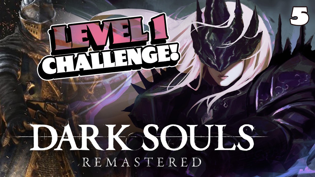 【DARK SOULS: REMASTERED】we're back, baby (level one challenge) #calliolive