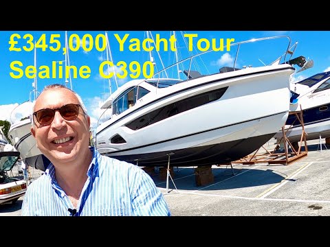 £345,000 Yacht Tour : Sealine C390