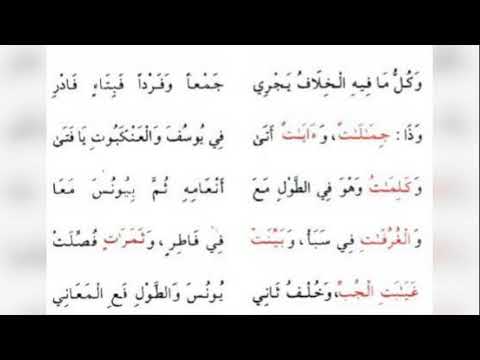 Feminine Words (الكلمات المؤنثة) - Al Ghamidi