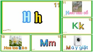 ​@OCHOICUABEE cách học thông minh, số đếm, chữ cái 11 ... 20, H, I, K ... P