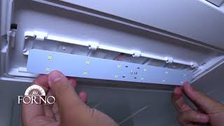How to replace the LED light in Fridge 1820-36