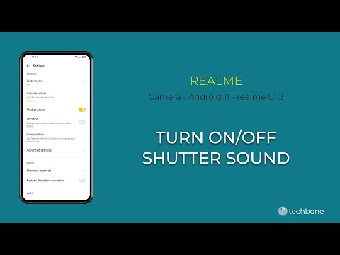 How to Turn On/Off Shutter Sound - realme [Android 11 - realme UI 2]