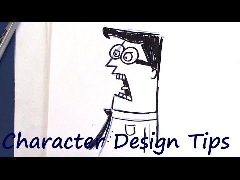 How to Draw an Original Cartoon Character - Step by...