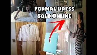 How To Sell Formal Dress Online ? 2 Piece Dresses - Measure and Fold - Online Business 2021
