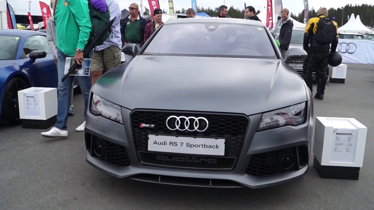 2014 Audi RS7 Sportback | Matte Dark Grey