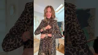 Styling A Leopard Coat | OOTD | Trinny