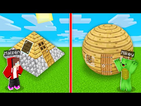 Insane Shrek vs Mikey House Battle! Epic Minecraft Parody!