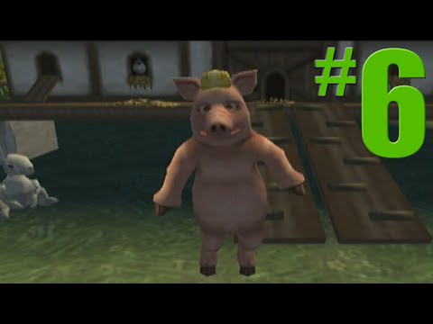 Shrek 2: Game Walkthrough Part 6 - Jack and Jill's Farm - No Commentary Gameplay (Gamecube/Xbox/PS2)