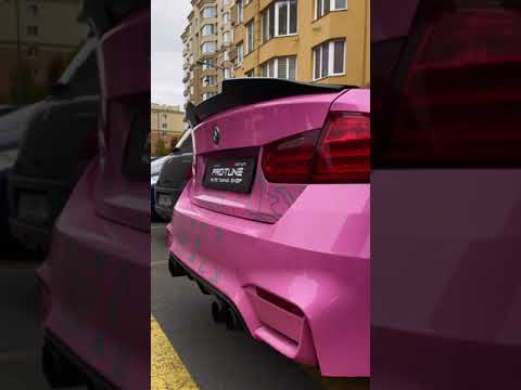 Спойлер BMW 3-series F30 PSM (Черный глянец) V1 - фото 1 - id-p1443984885