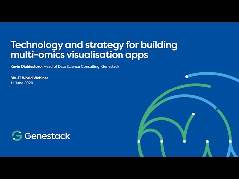Genestack webinar - Technology and strategy for building multi-omics visualization apps
