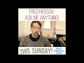Fred Hersch Masterclass: Ask Me Anything! JAZZHEAVEN.COM Live Masterclass Jazz Piano