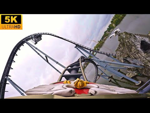 Lech Coaster POV 5K INTENSE Vekoma Bermuda Blitz Legendia, Poland