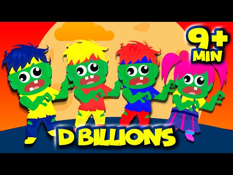 Baile zombie con mami y papi + Más D Billions Canciones Infantiles