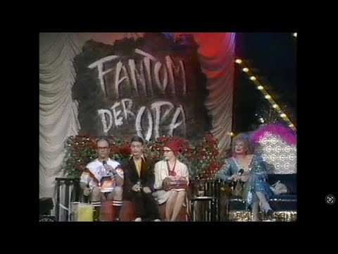 Die Schmidt Mitternachtsshow mit Herrn Schmidt, Frau Jaschke und Lilo Wanders im Juni 1990
