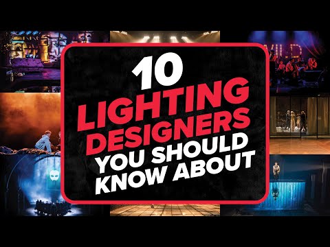 10 LIGHTING DESIGNERS You Should Know About