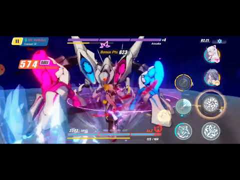 Honkai - Elysia vs Assaka in QS: Redlotus Masters Lv.70-80