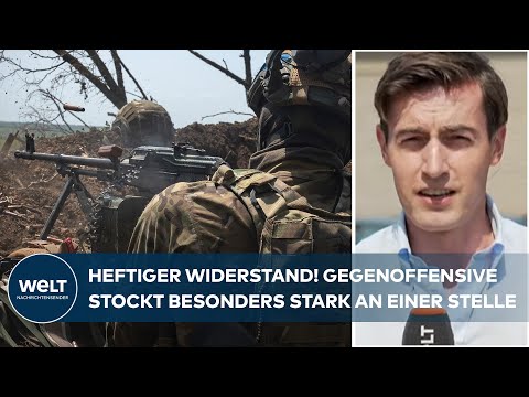 PUTINS KRIEG: Heftiger Widerstand! Ukraine hängt bei Gegenoffensive besonders in einer Region fest