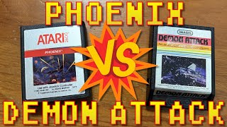 Which Atari 2600 Shooter is Better? Phoenix vs. Demon Attack?