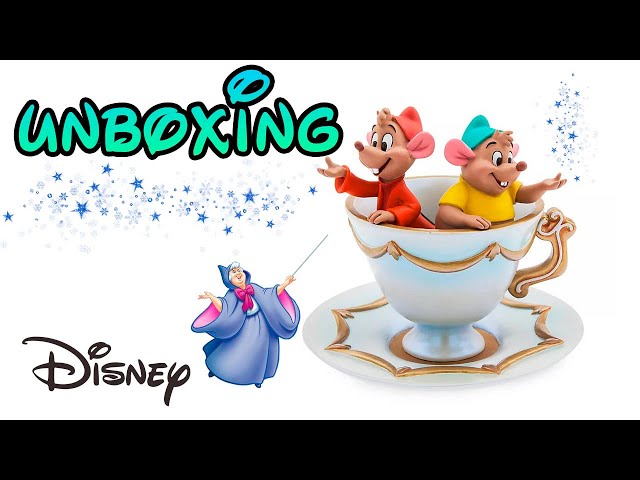 Vídeo relacionado con Disney Taza de cerámica coleccionable de Cenicienta clásica en caja con borde dorado y mango