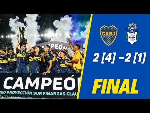 BOCA RESERVE CHAMPIONS | BOCA 2 [4] VS. GIMNASIA 2 [1] FULL SUMMARY FINAL PROJECTION TOURNAMENT