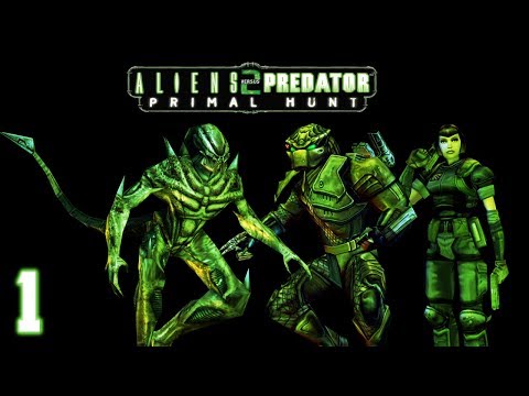 Aliens vs. Predator 2: Primal Hunt - Predator Walkthrough Part 1 - LV-1201