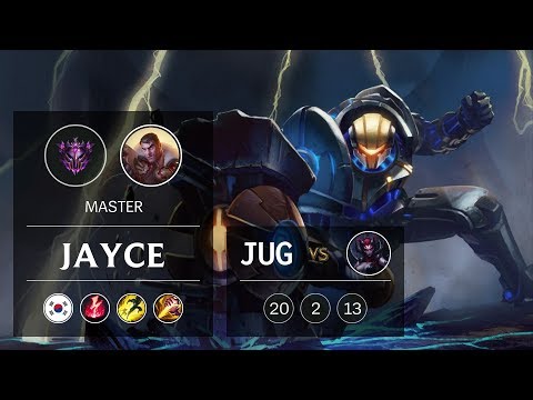 Jayce Jungle vs Elise - KR Master Patch 9.6