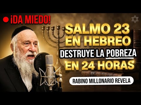 TERRIFYING! PSALM 23 IN HEBREW DESTROYS Poverty In 24 Hours — Millionaire Rabbi Reveals Kabbalah