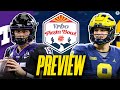 Fiesta Bowl Preview: No. 3 TCU vs No. 2 Michigan | College Football Playoff | CBS Sports HQ