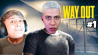 OS PRESIDIÁRIOS MAIS DESASTRADOS! - A Way Out com Yuri22 e Dona