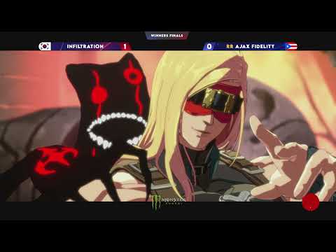 First Attack 2021: Day 2 - GGST Winners Finals - Infiltration (Za) vs RR|Ajax Fidelity (Ky)