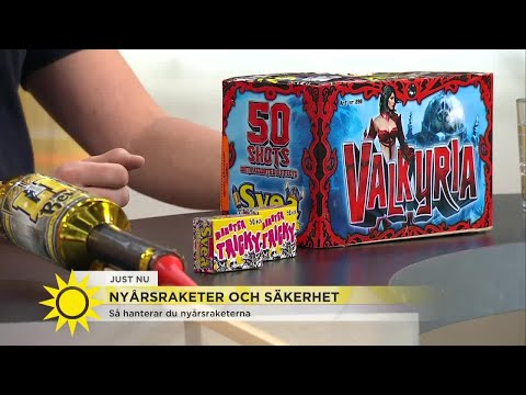 5 tips kring fyrverkerierna: Det här ska du tänka på innan du slösar på krutet - Nyhetsmorgon (TV4)