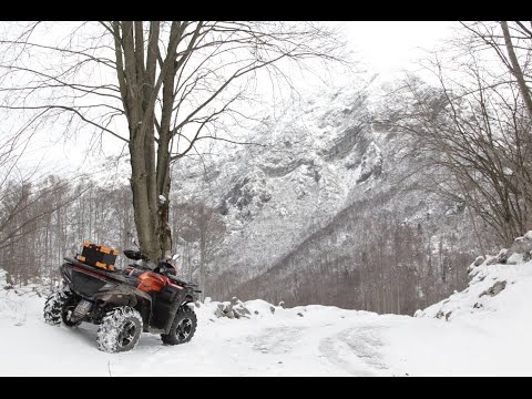 ATV - Cforce 625 - Snowy landscapes