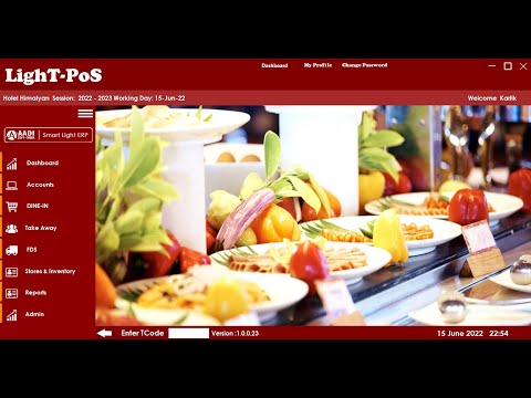 Restaurant Billing Software : POS Billing Software LighT PoS Simple POS