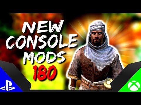 Skyrim Special Edition: ▶️5 BRAND NEW CONSOLE MODS◀️ #180 (PS4/XB1/PC)