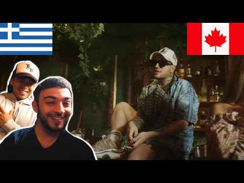 CANADIANS REACT TO GREEK MUSIC - MG, Dirty Harry - HOTTIE (Official Music Video)
